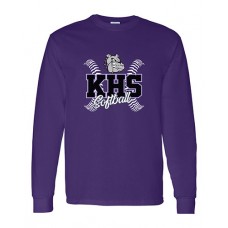 Kearney 2023 Softball Long-sleeved T (Purple)