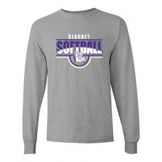 Kearney 2024 Softball Long-sleeved T (Sport Grey)